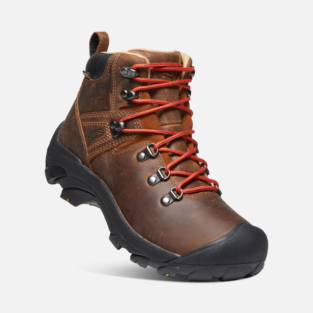 Botas de Seguridad Keen Mexico Marrom - Mujer Pyrenees - KZ0214368